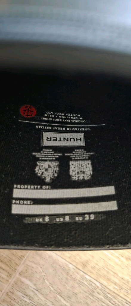 헌터 첼시 레인부츠 39 이미지