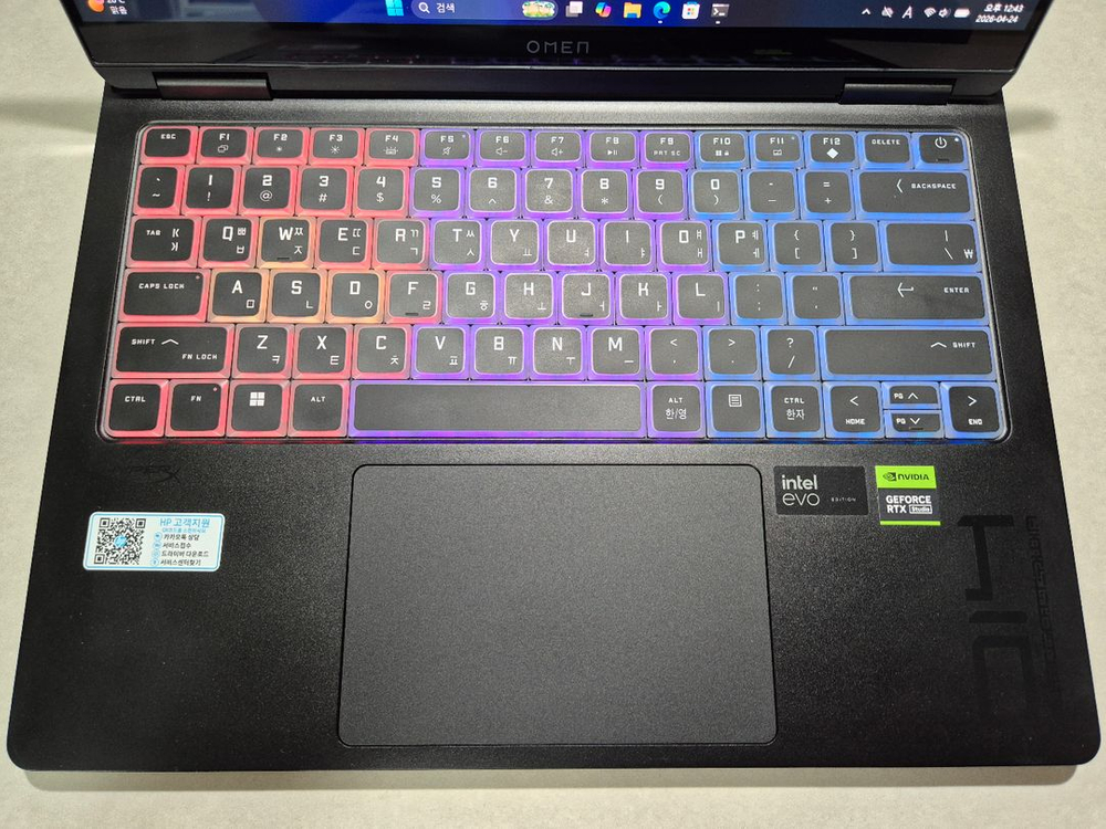 HP 오멘 슬림 게이밍 노트북(코어울트라9 / RTX 4060 / DDR5 32GB) OMEN 이미지