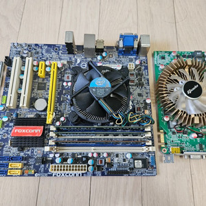 i5-2500 메인보드(백패널포함) 램10기가(4+4+2) 그래픽카드 셋트 이미지