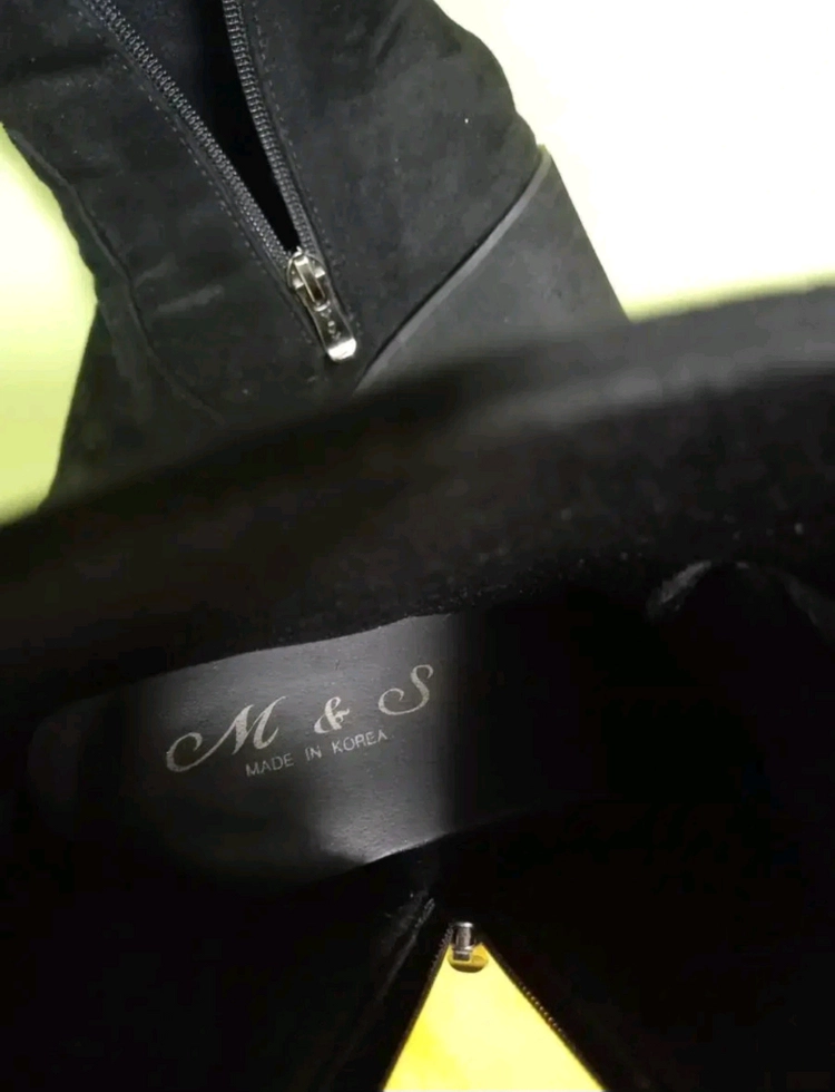 여성 M&S 가보시 통굽 앵클부츠 (245) 이미지