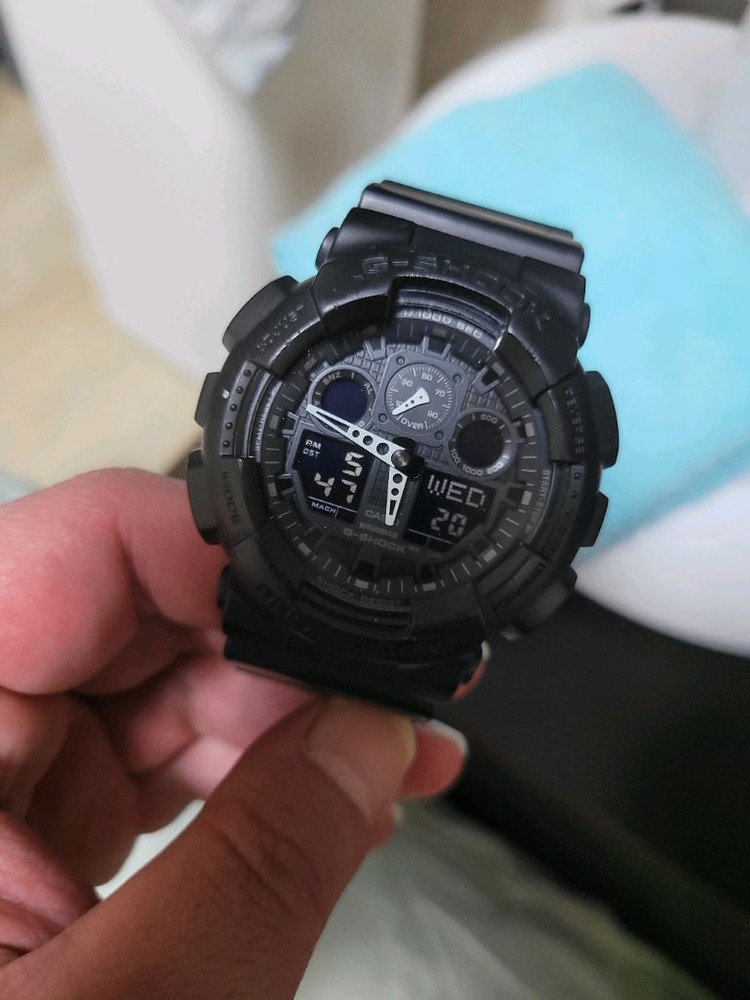 지샥 시계 처분 GA-100-1A 지샥 쥐샥 빅페이스 이미지