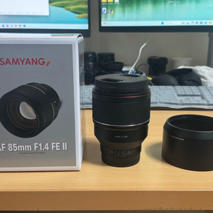 삼양 85mm 1.4 소니 마운트 렌즈 이미지