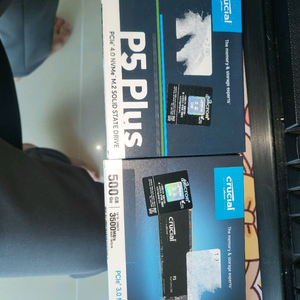 M.2 SSD 500GB 2개 세트 이미지