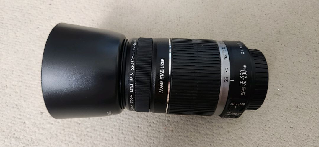 캐논 EF-S 55-250mm IS 헝그리망원 렌즈 팝니다 이미지