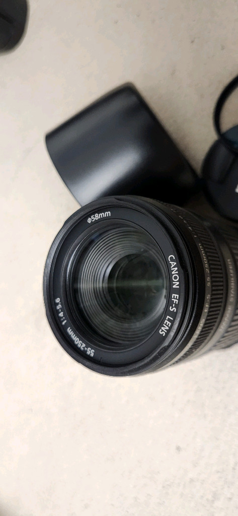 캐논 EF-S 55-250mm IS 헝그리망원 렌즈 팝니다 이미지
