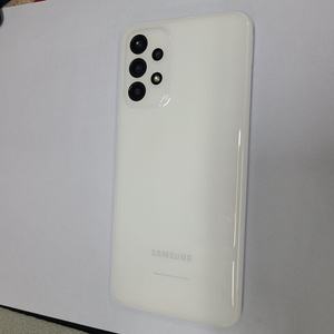 갤럭시 A23 화이트 128GB U+ 무잔상 중고폰 210338 이미지