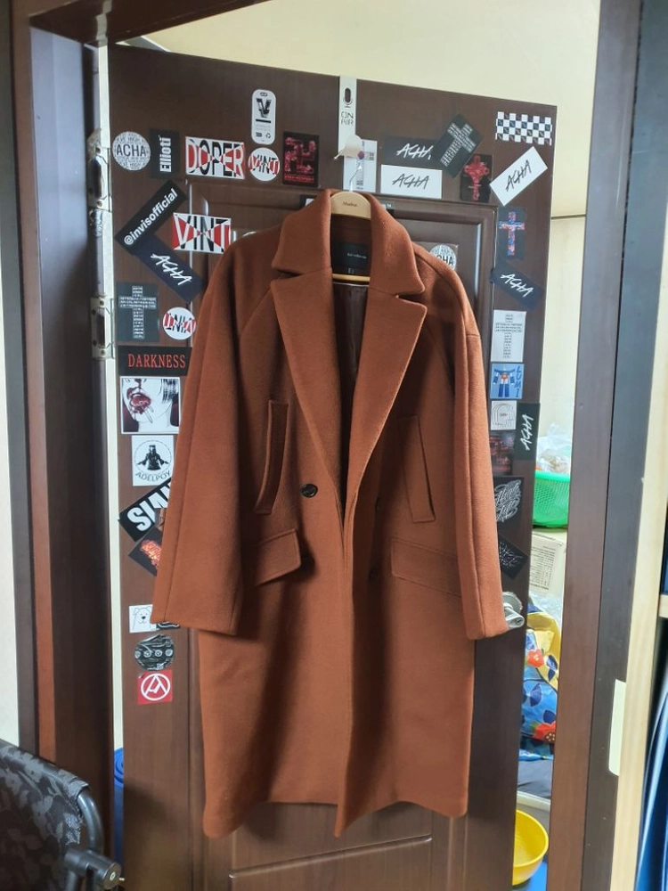 카이아크만 브라운 롱코트 (M) 이미지