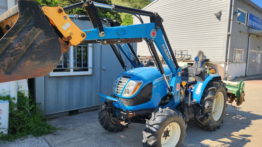LS 16년식 50마력 XR4150 트랙터 트랙트 트렉터 트렉트 로더,본기,위캔 이동식로터리 1000시간사용 이미지