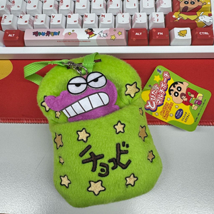 짱구 초코비 와니야마상 파우치 동전지갑+카드홀더 이미지