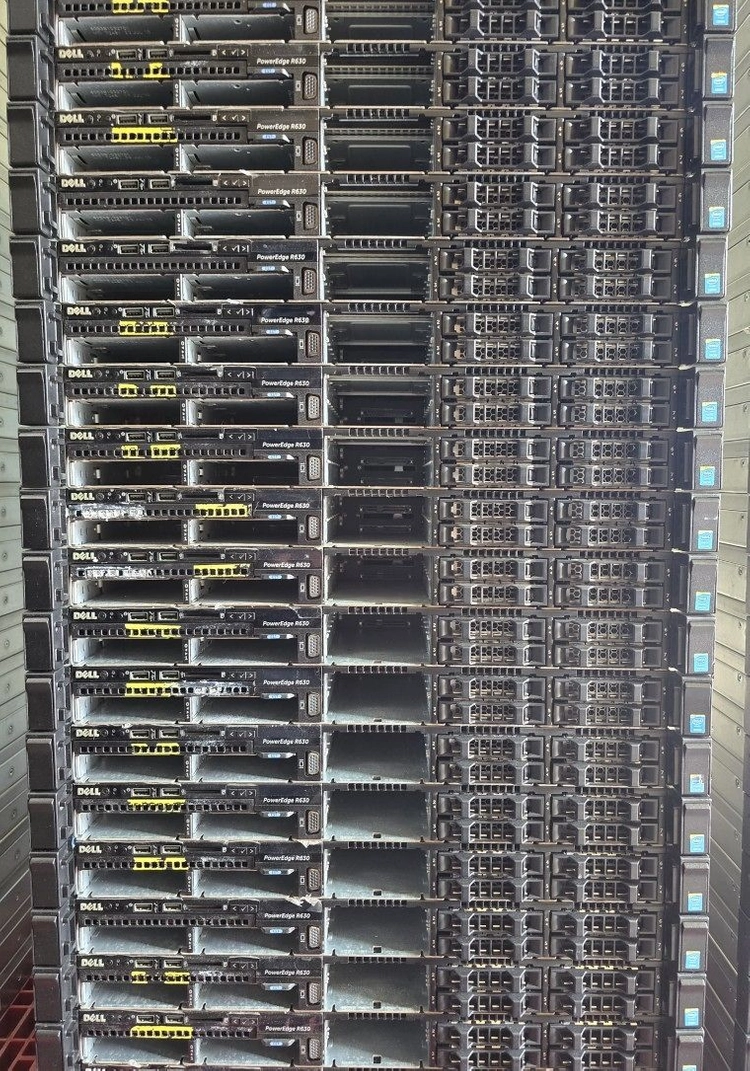 (1U 서버) DELL R630 SFF 8베이 제온 E5 2620V3 듀얼 중고서버 이미지