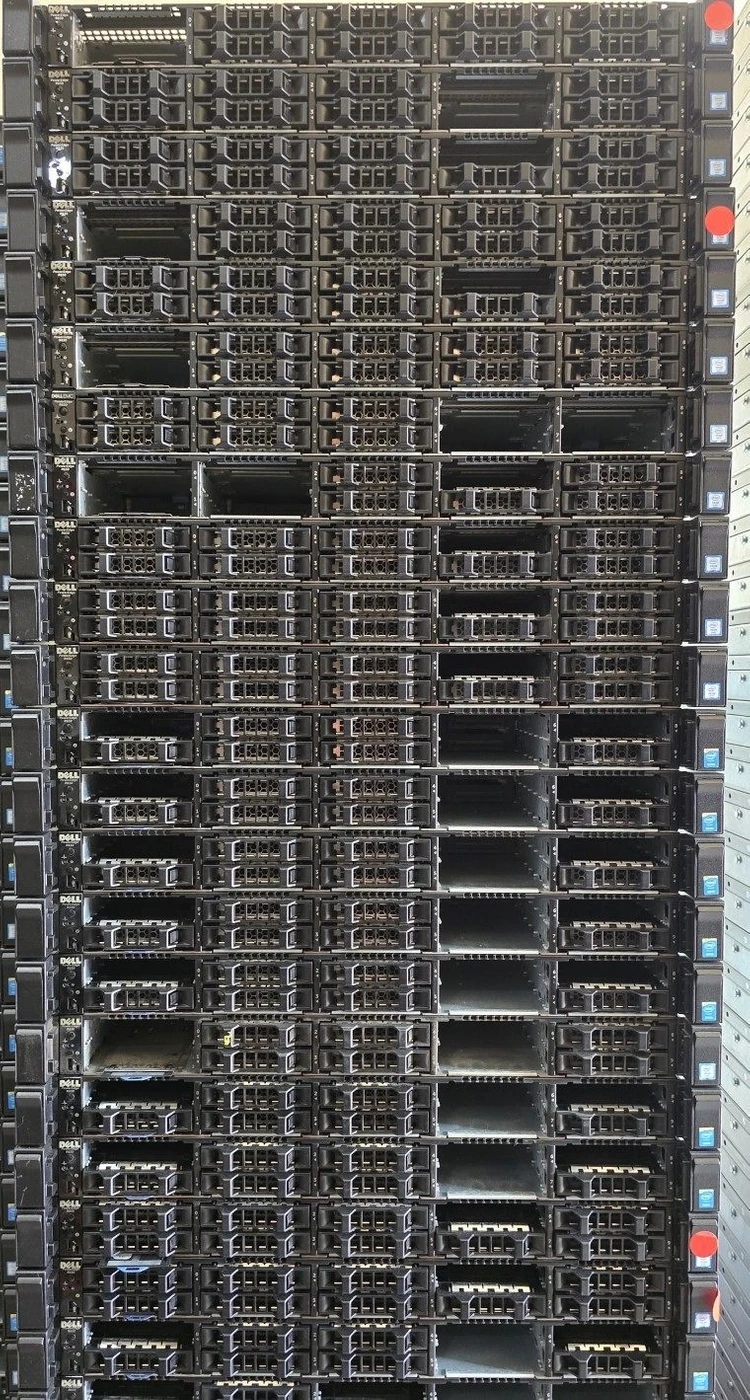 (1U 서버) DELL R630 SFF 10BAY (SAS 6bay + NVME 4bay) / 2620V3 중고서버 이미지