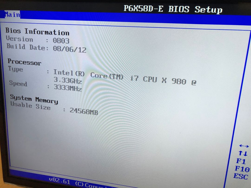 i7-980x + p6x58d-e + 잘만쿨러 + ddr3 4gb 6개 부품용 이미지