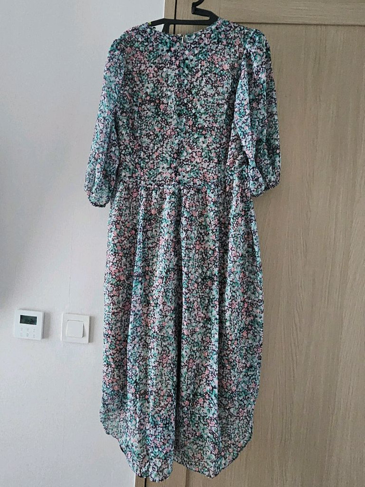 써스데이아일랜드 v넥 롱원피스 택채새제품 s 사이즈 이미지