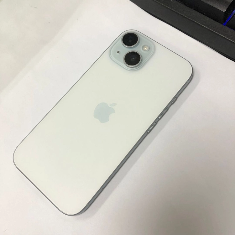.아이폰15 256GB 블루 AA급 중고폰 배터리86% 메인폰 자녀폰 212631 이미지