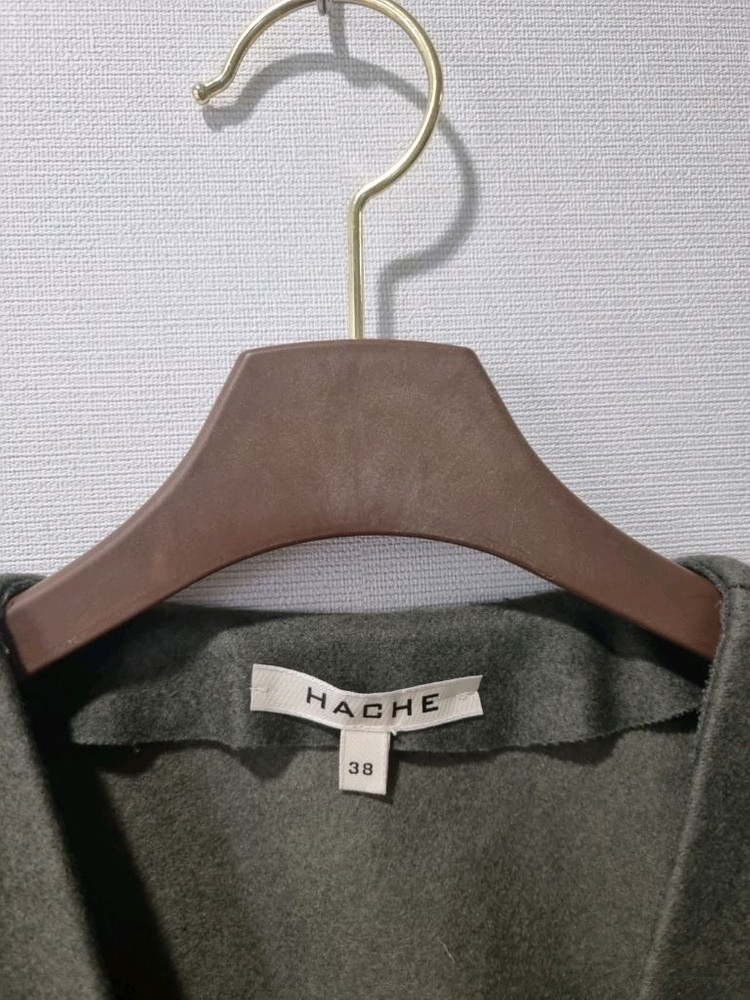 HACHE 하쉬 벨티드 포켓 버진울 조끼 베스트 이태리 이미지