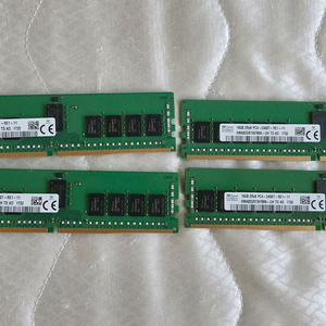 하이닉스 ddr4-2400 16기가 서버용 메모리 4개 일괄 이미지