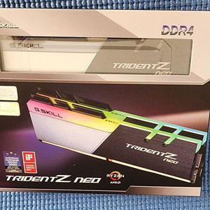 미개봉) ddr4 32gb 지스킬 DDR4-3600 CL16 (32GB(16Gx2)) 이미지