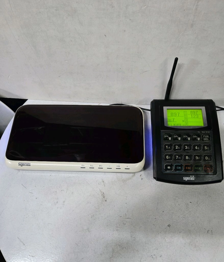 씨스콜 순번대기세트 SR-310 1대 + ST-5010 1대 팝니다 이미지