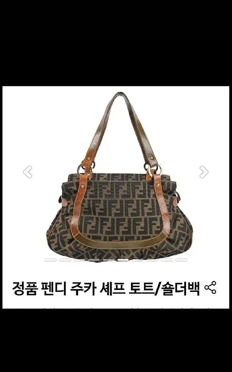 펜디 주카 토드백 이미지