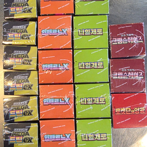포켓몬스터카드 인페르노x,메가드림 새상품 이미지