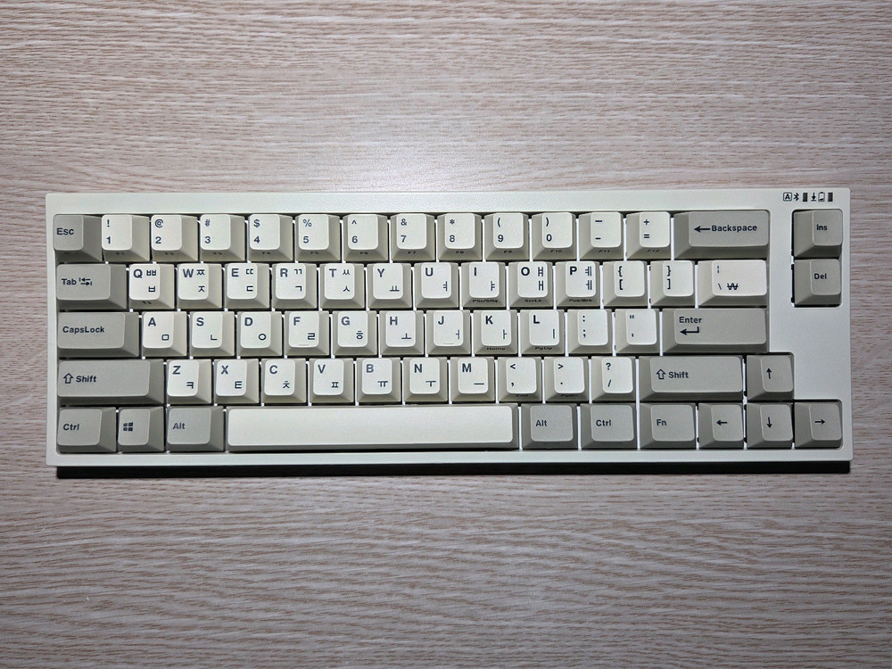 레오폴드 FC660MBT 화이트투톤 한글 저소음적축 이미지