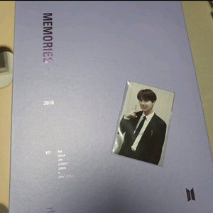 방탄소년단 메모리즈 2018 + 슈가 포카 이미지