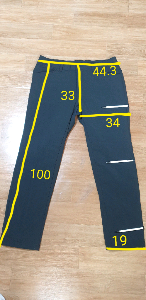 남.XL) 아디다스 남성 골프 바지 (경량패딩급 두께) / 라운딩 스크린골프 GOLF 이미지