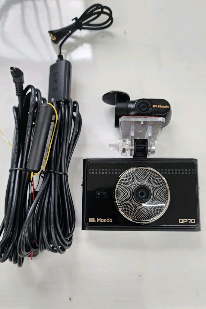 (12만,무료설치)만도 QP70 QHD 최상급 64기가,GPS 안테나 풀세트 블랙박스 이미지