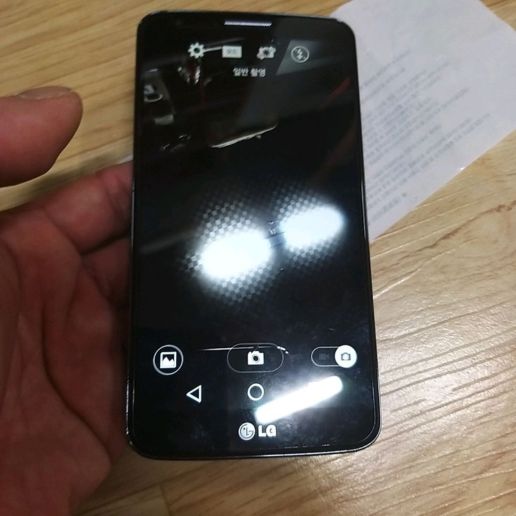 LG G2 (F320) 전면, 후면 카메라모듈 이미지