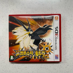 닌텐도 3ds 포켓몬 울트라썬 곽팩 이미지