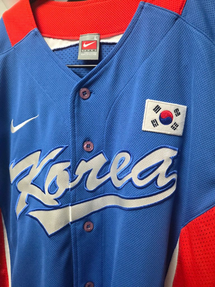 [L]베이징올림픽 아시아게임 야구 국대 나이키 유니폼 이미지