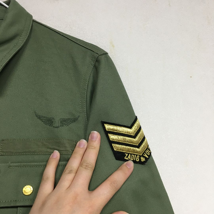 쟈딕앤볼테르 정품 야상 자켓 xs 이미지