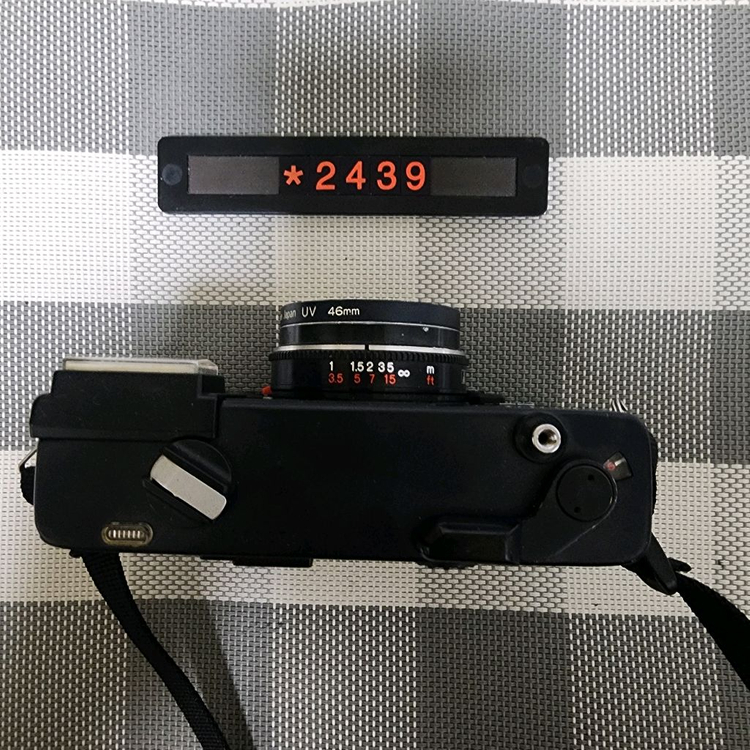 코니카 C 35 EF 필름카메라 이미지