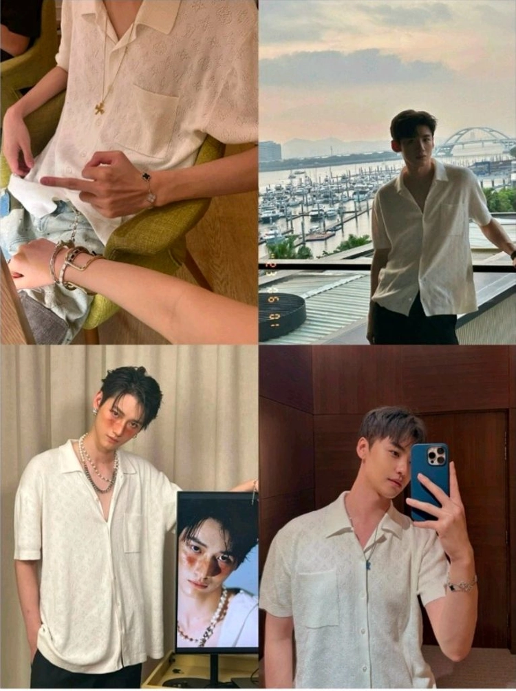 루이비통 모노그램 포인텔 셔츠 이미지