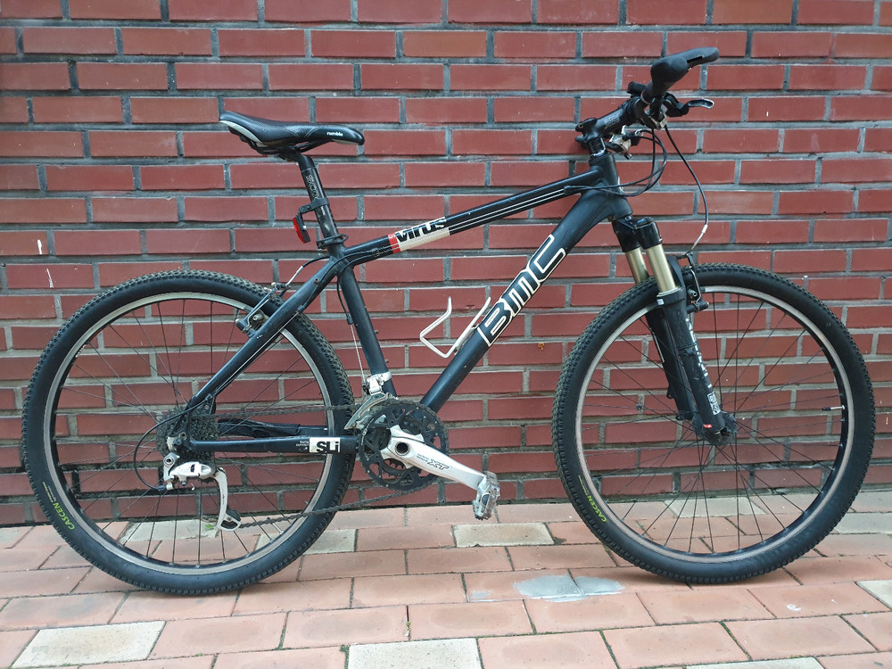 스위스MTB BMC 자전거 시마노 풀XT 락샥에어쇼바 이미지