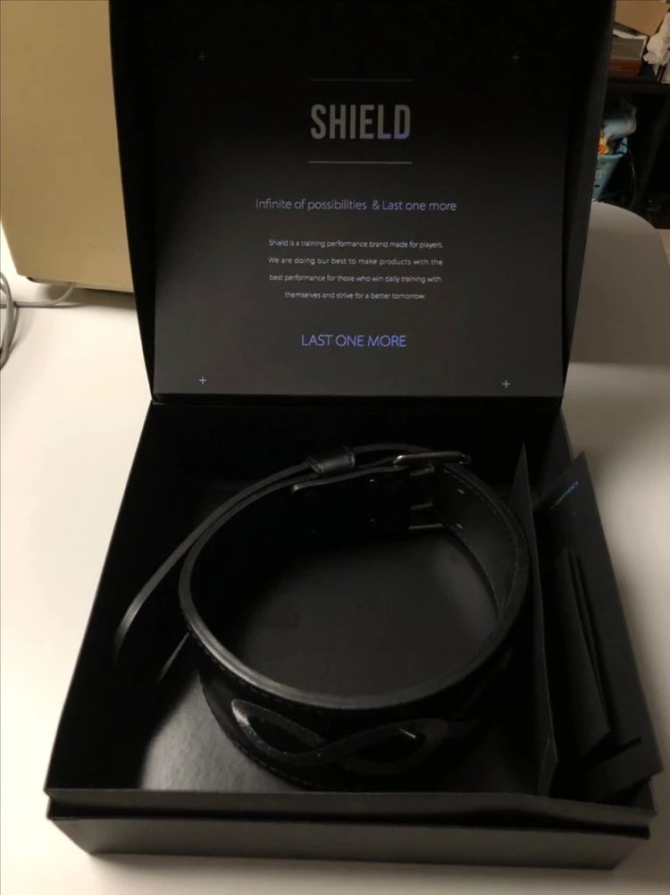 미사용) SHIELD 쉴드 웨이트 리프팅 벨트 이미지