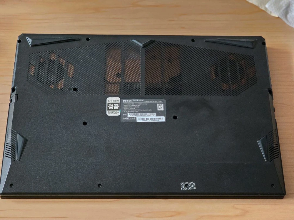 한성 보스몬스터 게이밍 노트북 i9 rtx4070 이미지