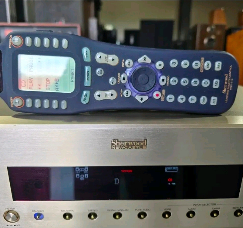 Sherwood 뉴캐슬 A-965/P-965 7채널 파워 프리 앰프 이미지
