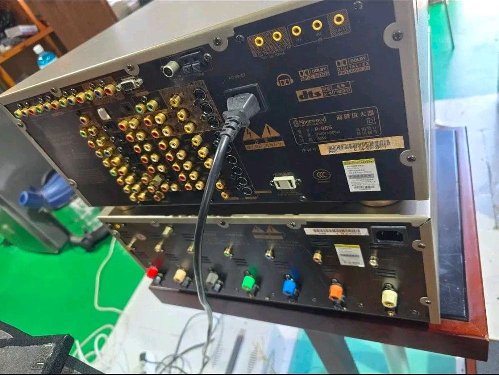 Sherwood 뉴캐슬 A-965/P-965 7채널 파워 프리 앰프 이미지