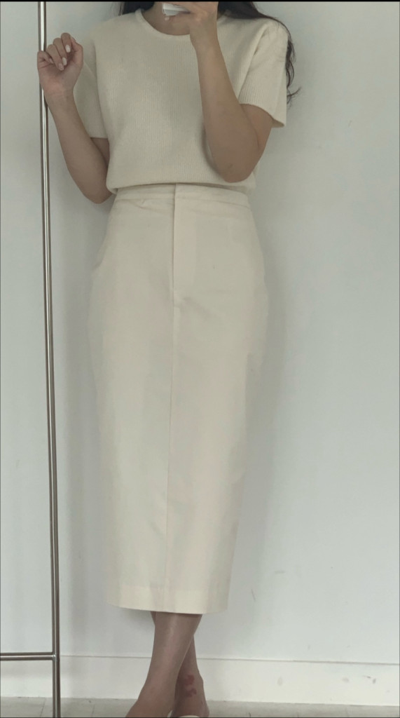 웨어웨더 로지스커트 이미지