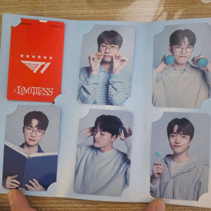 T1 우리은행 포토카드 세트 이미지