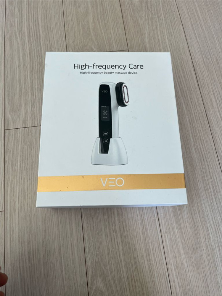 (새것) VEO 고주파 뷰티 고주파 맛사지기 디바이스 풀박스 이미지