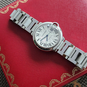 까르띠에 발롱블루 오토매틱 메탈 36mm 미듐사이즈 이미지