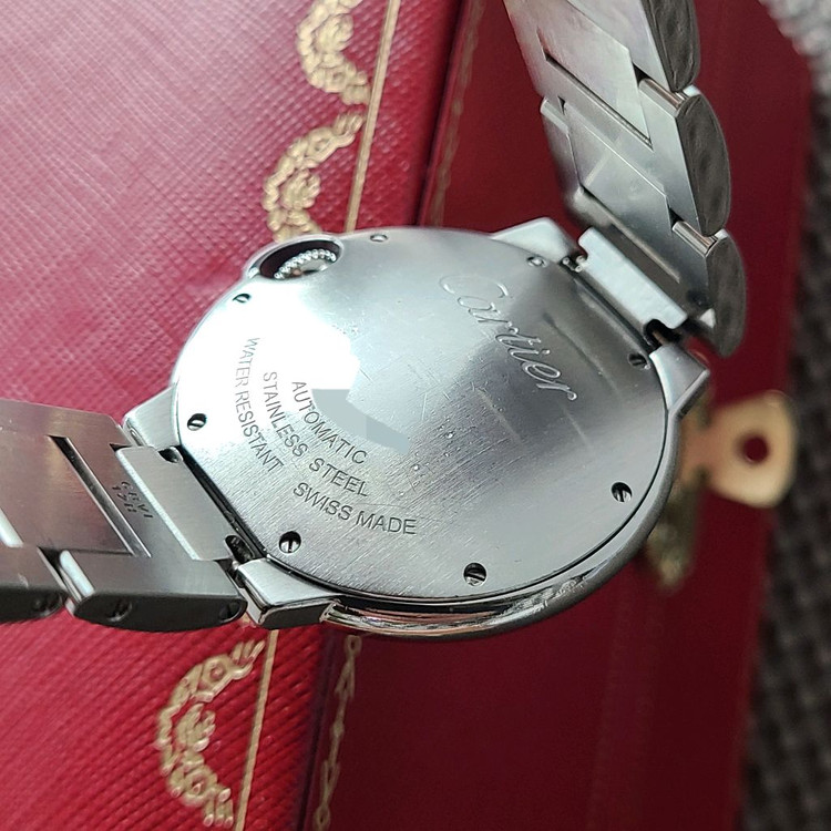 까르띠에 발롱블루 오토매틱 메탈 36mm 미듐사이즈 이미지