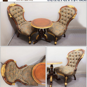 빈티지 엔틱 화장대 책상 베드벤치 러브테이블 팝니다≡ 이미지