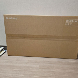 삼성 m5 32인치 스마트모니터 LS32BM503EKXKR 미개봉 이미지