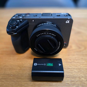 소니 FX30 + 16-50mm 렌즈