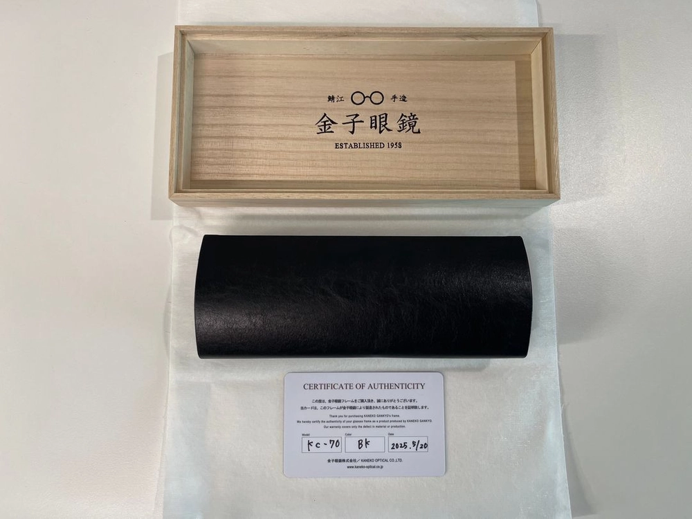 금자안경 kc70 가네코옵티컬 kc-70 블랙 Kaneko Optical 이미지