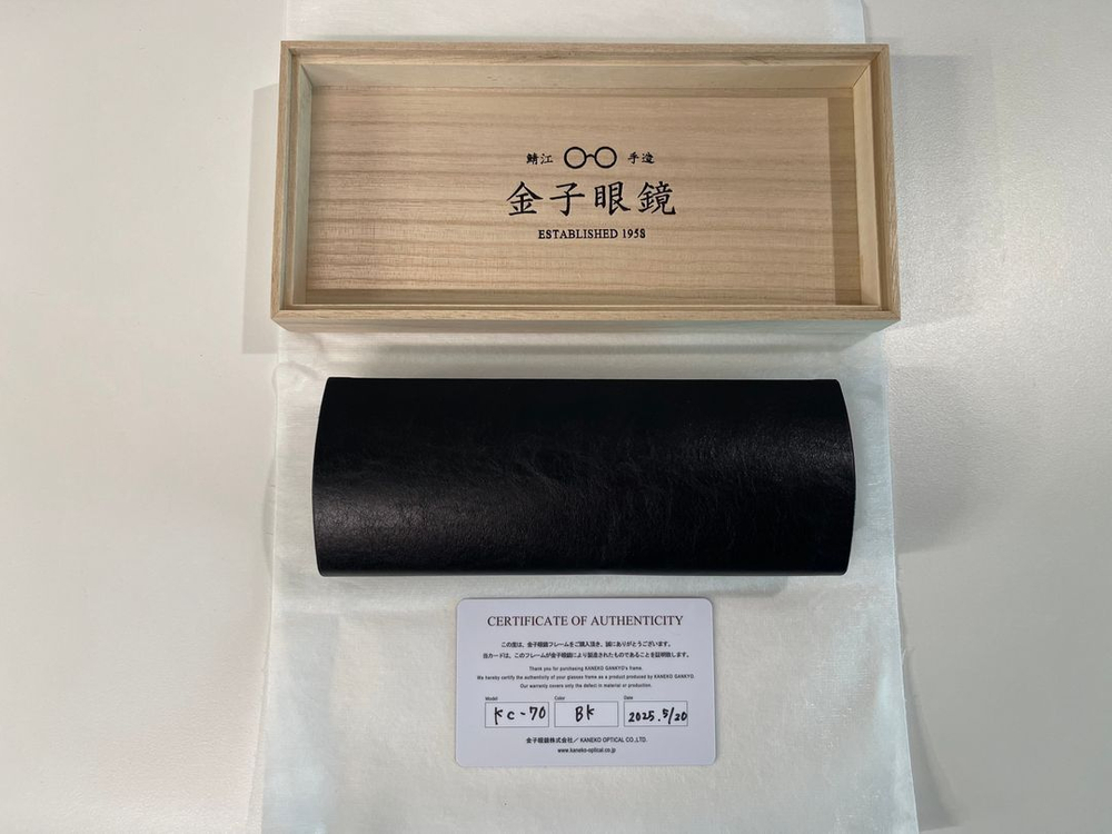 금자안경 kc70 가네코옵티컬 kc-70 블랙 Kaneko Optical 이미지
