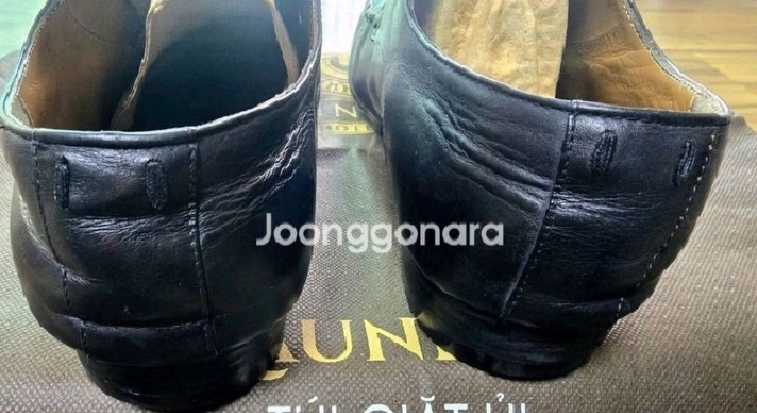 (가격인하) 정품 루이비통 로퍼 ( Louis Vuitton ) 남성 스퀘어토 더비 슈즈 275 사이즈 이미지